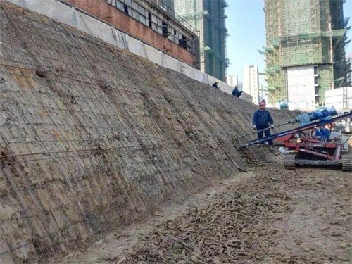 北辰建筑边坡支护